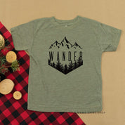 WANDER - Short Sleeve Child Shirt Little Mama Shirt Shop