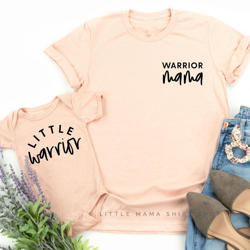 Warrior Mama & Little Warrior | Set of 2 Shirts