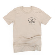 TEACH THEM LOVE THEM WATCH THEM GROW - Bouquet - Pocket Size ﻿- Unisex Tee Little Mama Shirt Shop