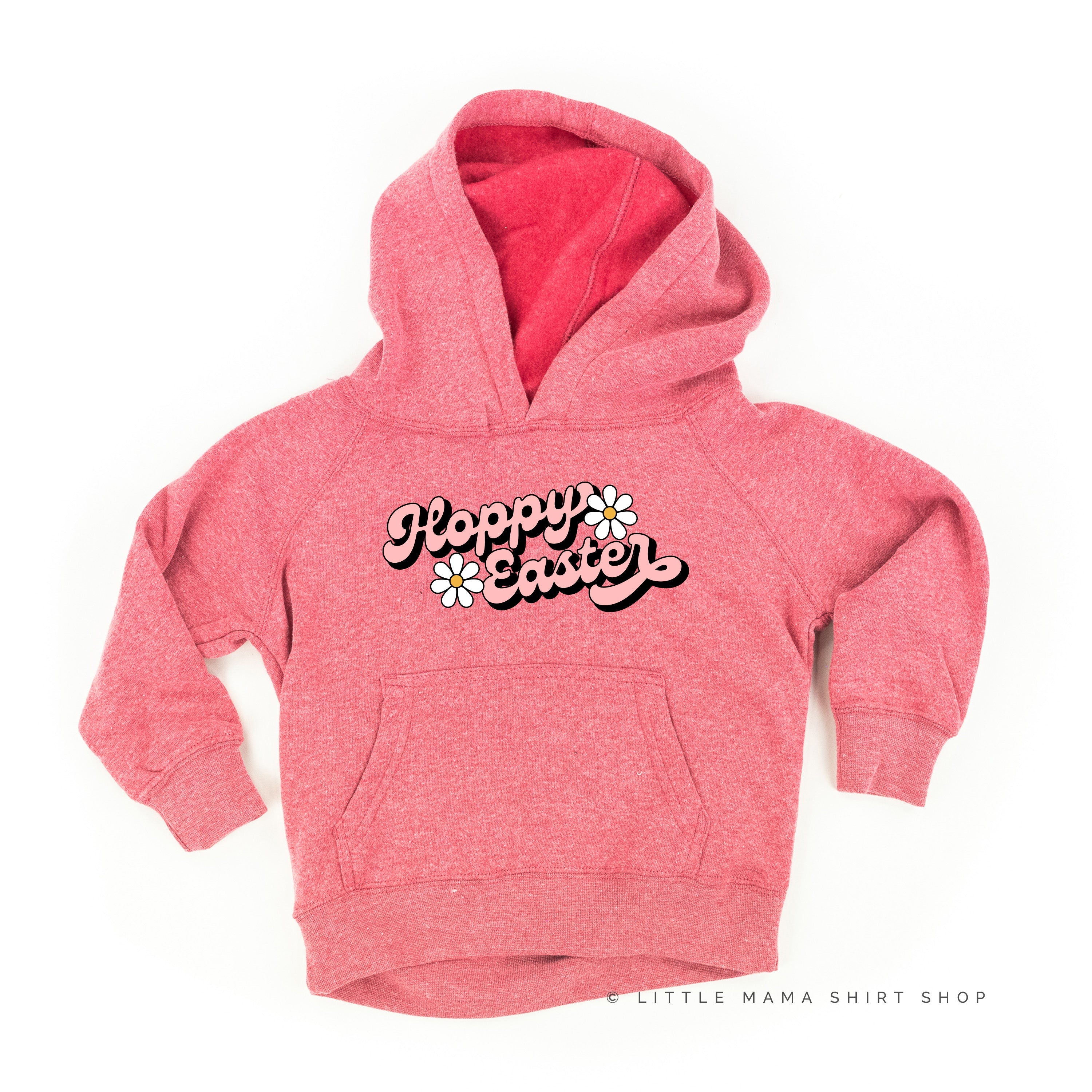 Hoppy Easter - Daisies - Child HOODIE Little Mama Shirt Shop LLC