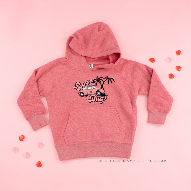 Love Bug - Pink Beetle Car - Child HOODIE