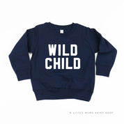 WILD CHILD - Block Font - Child Sweater Little Mama Shirt Shop