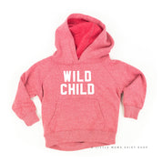 WILD CHILD - Block Font - Child Hoodie Little Mama Shirt Shop