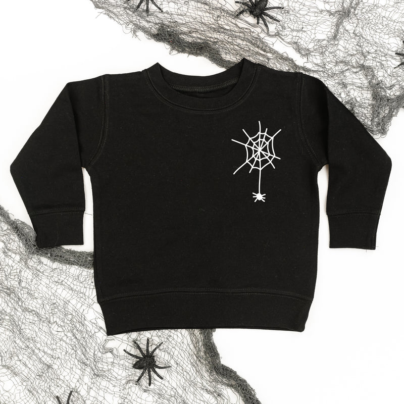 Spider Web (Pocket Design) - Child Sweatshirt