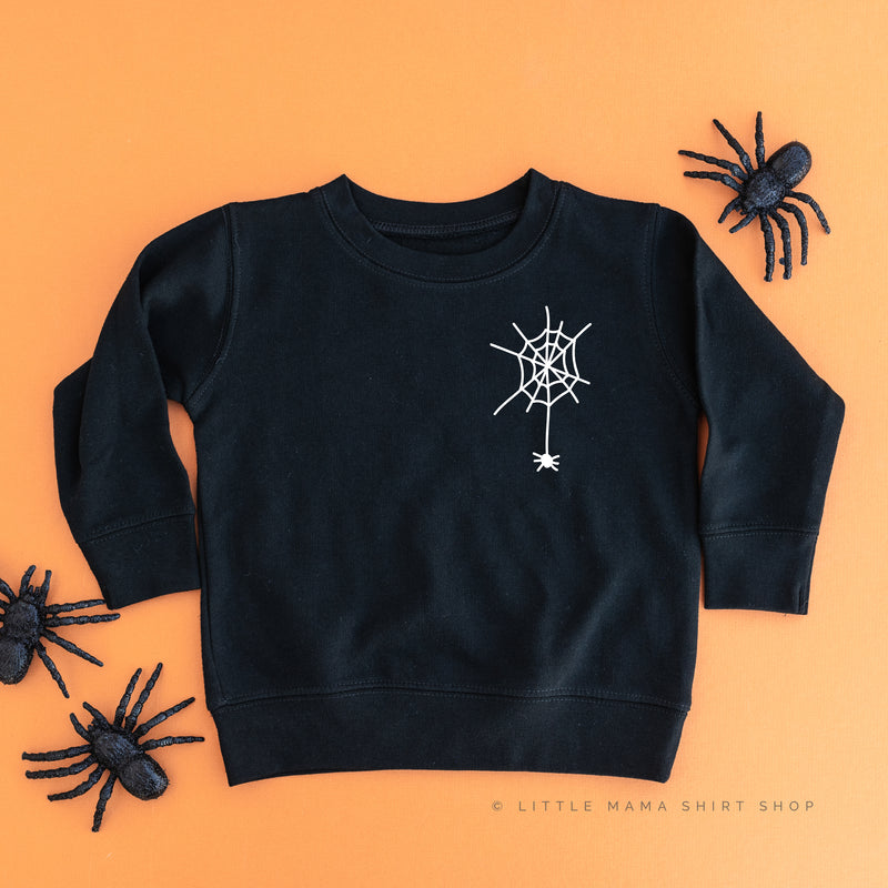 Spider Web (Pocket Design) - Child Sweatshirt