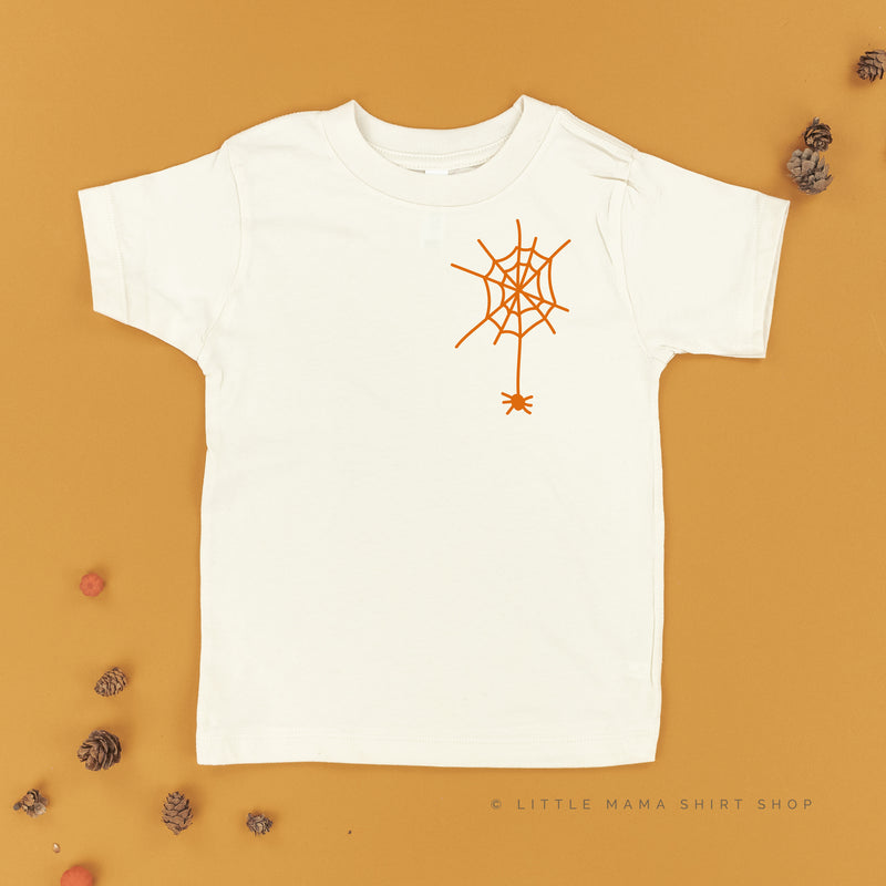 Spider Web (Pocket Design) - Short Sleeve Child Shirt