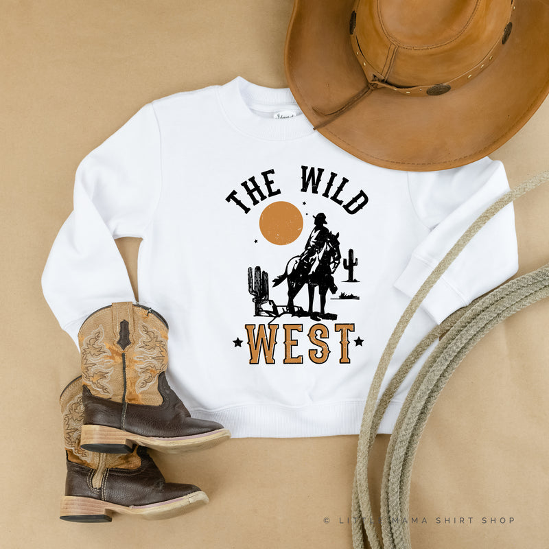 THE WILD WEST - Distressed Design - Child Sweater