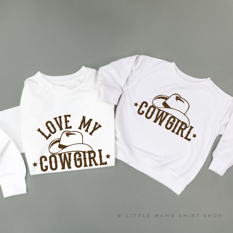 Love My Cowgirl / Cowgirl - Set of 2 Matching Sweaters
