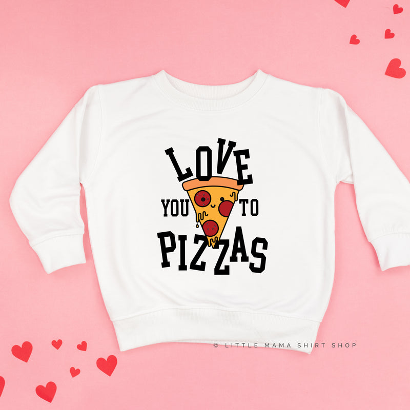 Love You To Pizzas - Child Sweater