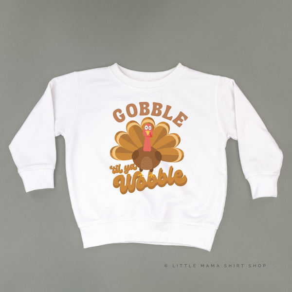 Gobble 'Til Ya Wobble - Child Sweater