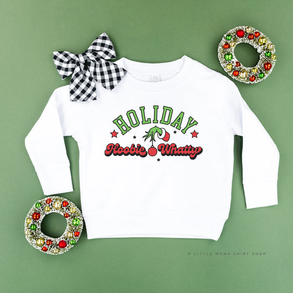 Holiday Hoobie Whatty - Child Sweater