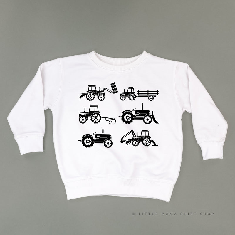 6 Tractors - Child Sweater