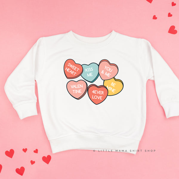 Conversation Hearts - Child Sweater