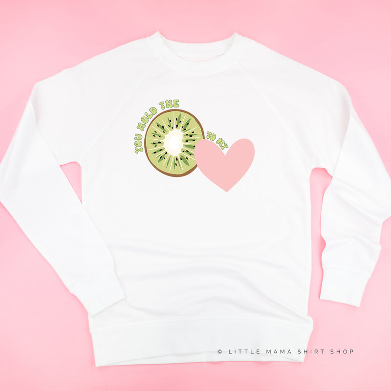 You Hold the Kiwi to My Heart - Lightweight Pullover Sweater