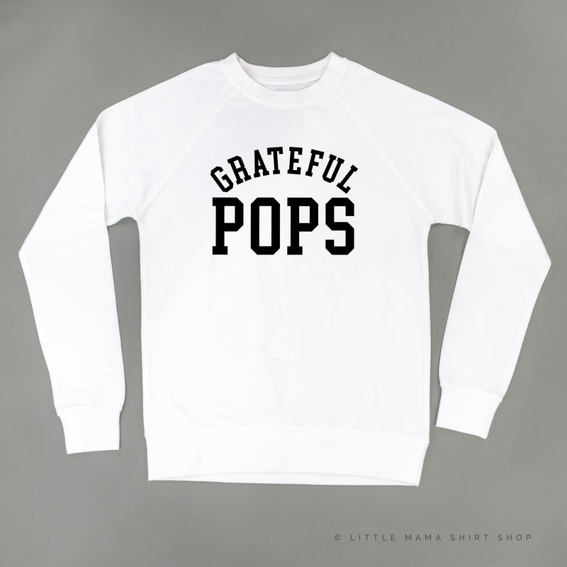 Grateful Pops - (Varsity) - Lightweight Pullover Sweater