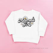 DAISY - MAMA'S GIRL - w/ Full Daisy on Back - Child Sweater Little Mama Shirt Shop
