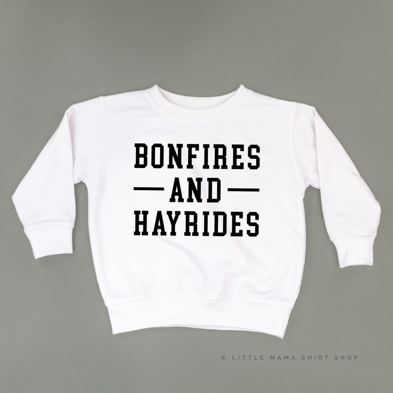 BONFIRES AND HAYRIDES - Child Sweater