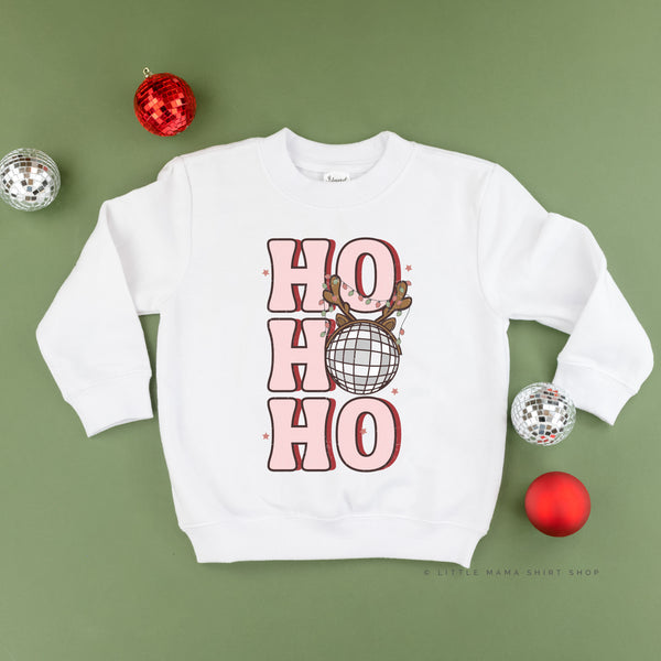 Ho Ho Ho - Disco Ball - Child Sweater