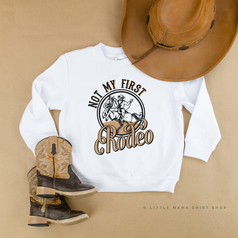 Not My First Rodeo - Distressed Design - Child Sweater