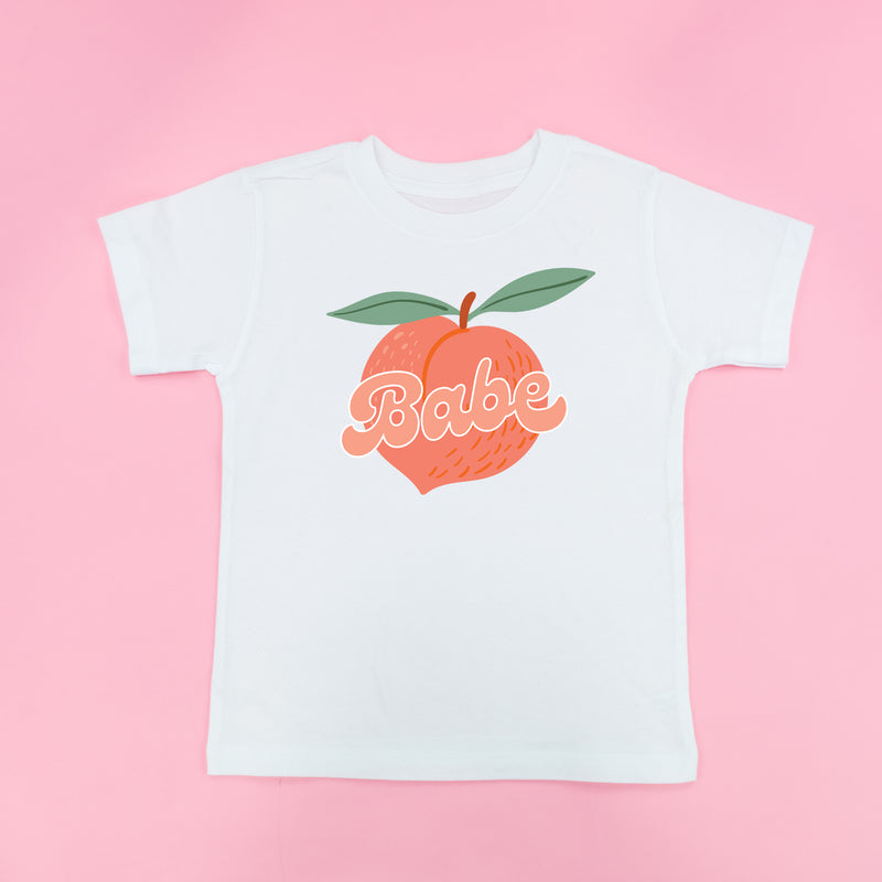 Peach - Babe - Short Sleeve Child Tee