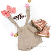Hoppy Easter - Daisies - Child Tee Little Mama Shirt Shop