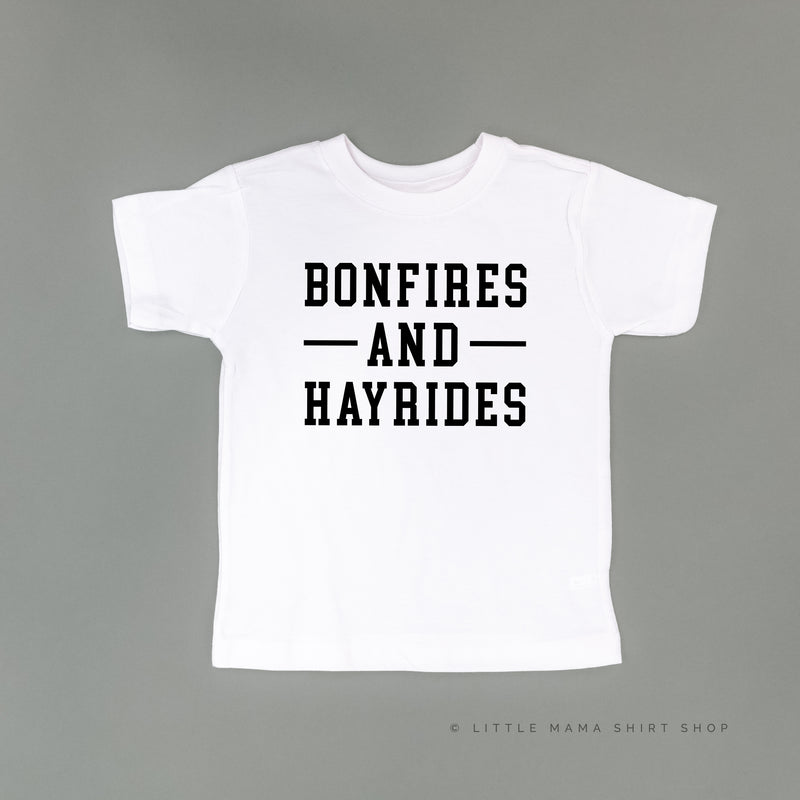 BONFIRES AND HAYRIDES - Short Sleeve Child Shirt