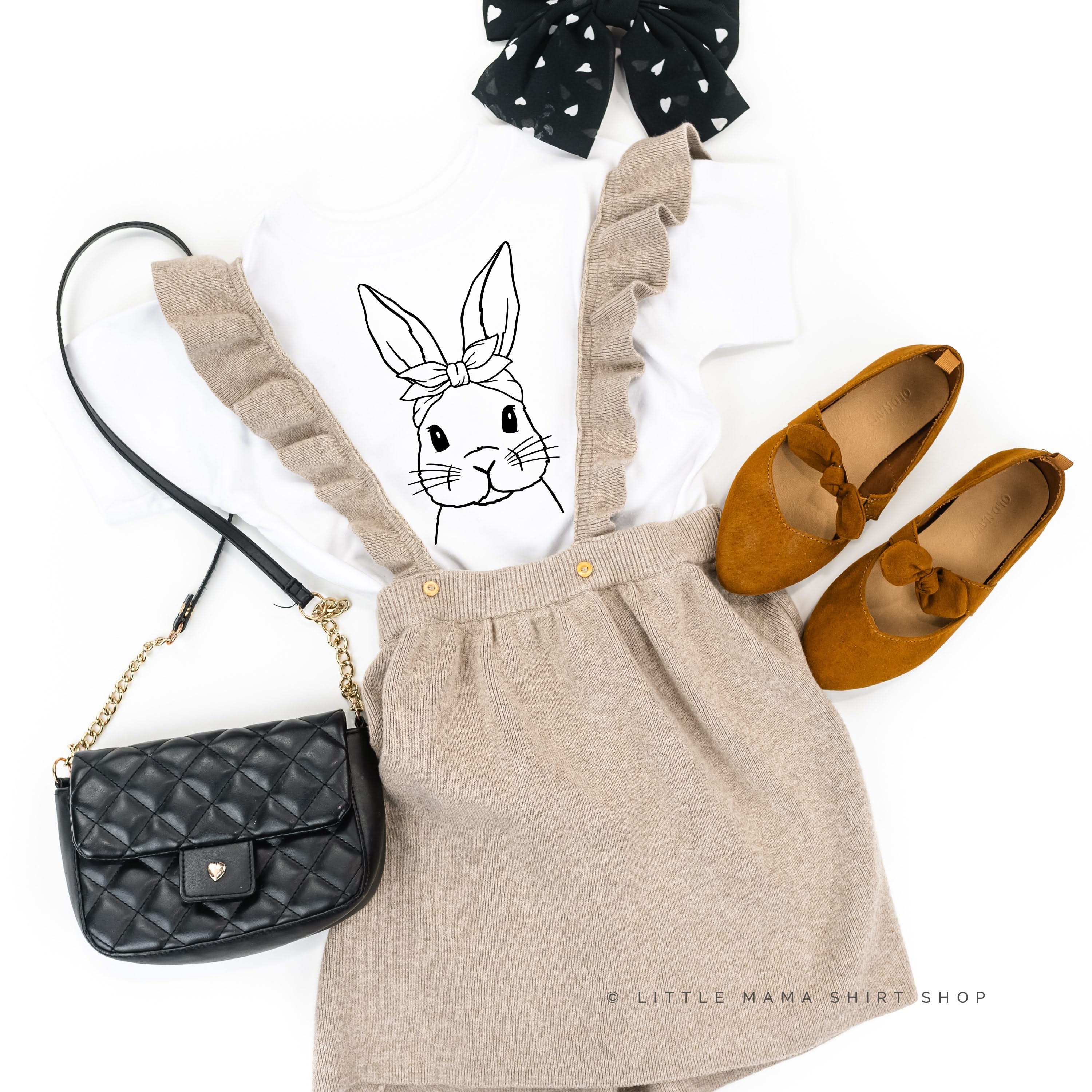 Sassy Bunny - Child Tee Little Mama Shirt Shop