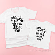 Ghouls Just Wanna Have Fun - Set of 2 Matching Tees