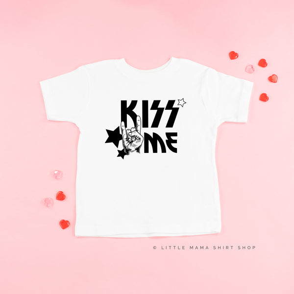 Kiss Me - Valentine Band Tee - Child Tee