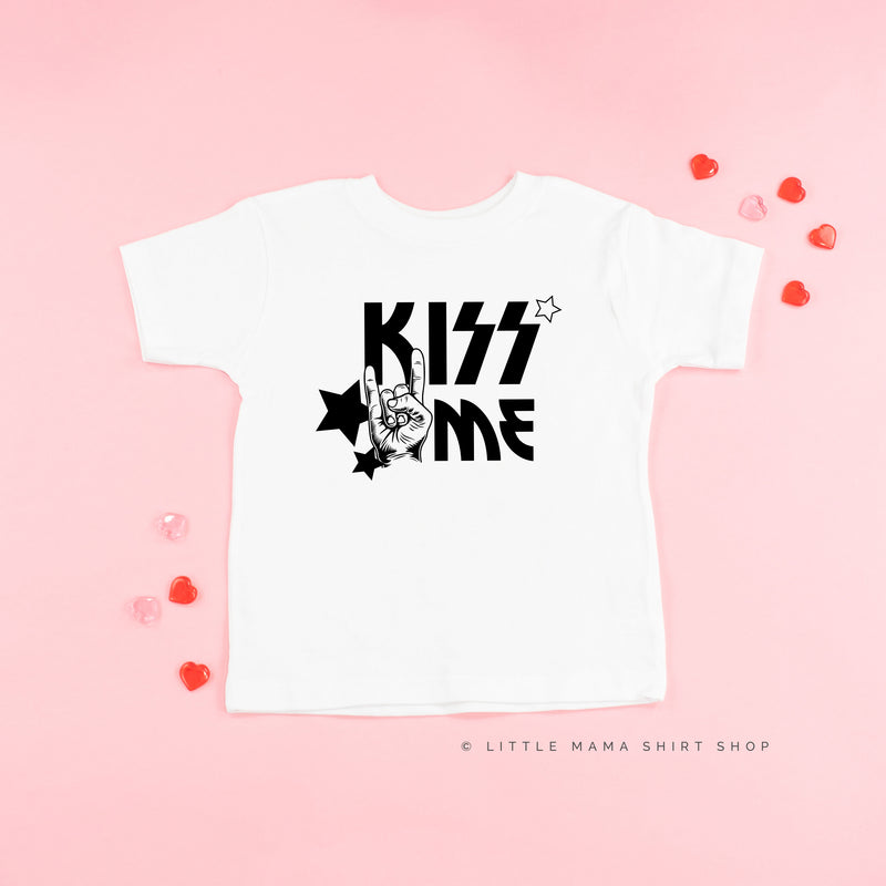 Kiss Me - Valentine Band Tee - Child Tee