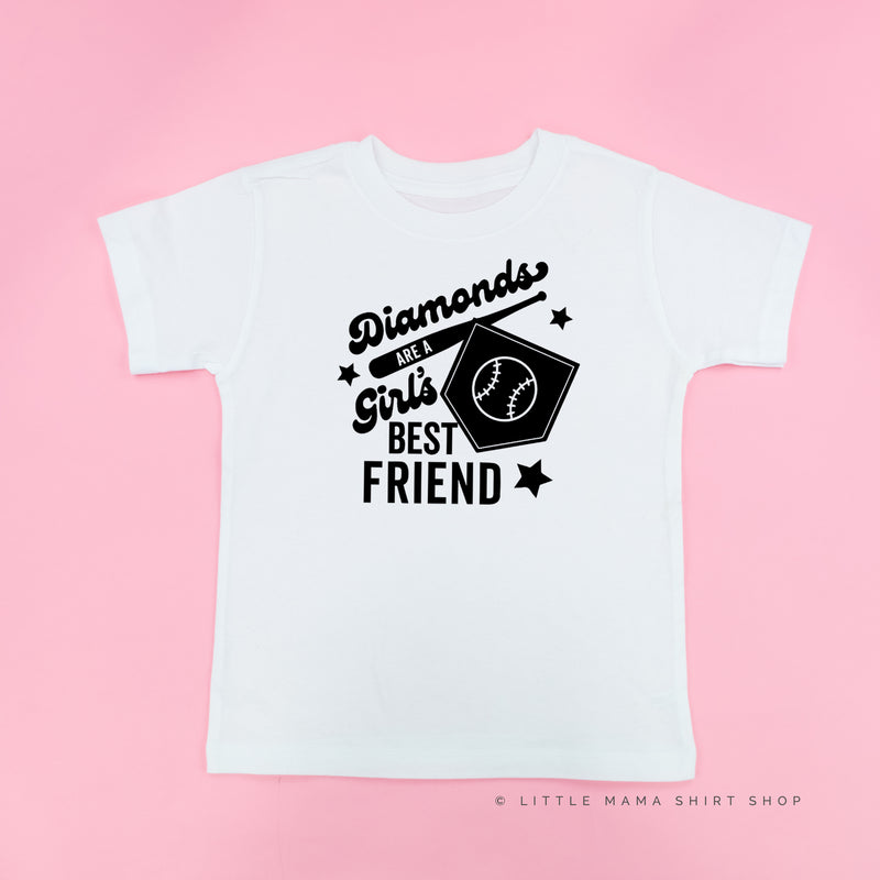 Diamonds are a Girls Best Friend - Short Sleeve Child Shirt