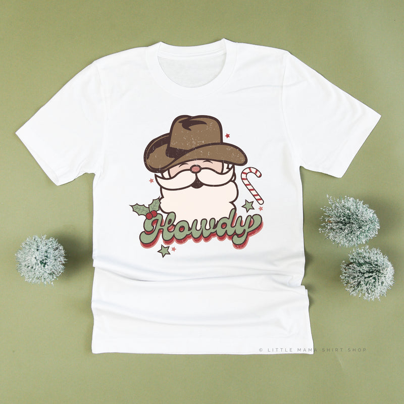 Howdy - Cowboy Santa - Unisex Tee