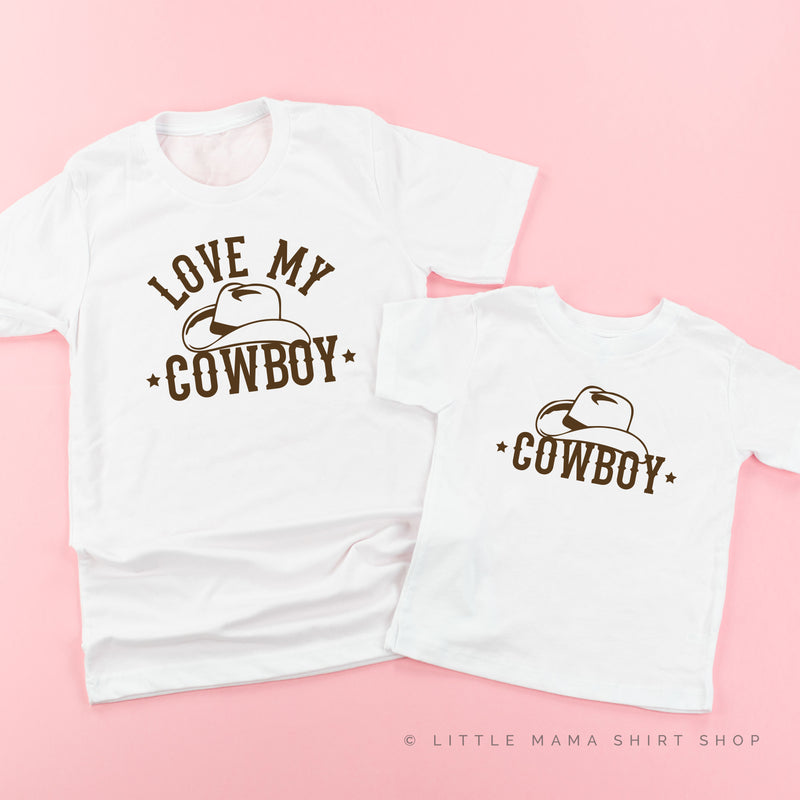 Love My Cowboy / Cowboy - Set of 2 Shirts