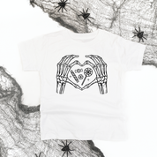 Skelton Heart Hands - Child Tee