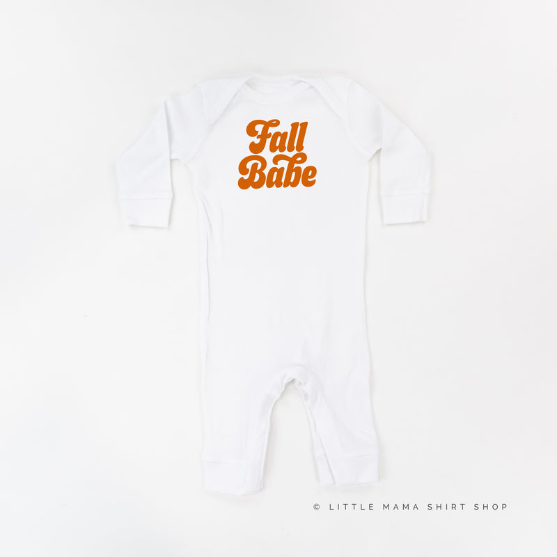 Fall Babe - One Piece Baby Sleeper