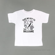 Take Me Out to the Ballgame - Short Sleeve Child Shirt Little Mama Shirt Shop