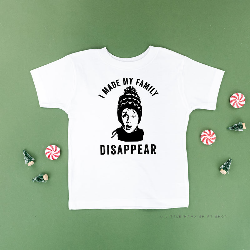 I Made My Family Disappear - Child Tee