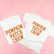 Pumpkin Patch Crew - Set of 2 Matching Tees