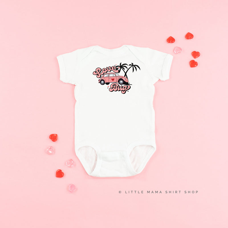 Love Bug - Pink Beetle Car - Child Tee