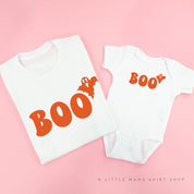 Boo (Ghost) - Set of 2 Unisex Matching Tees