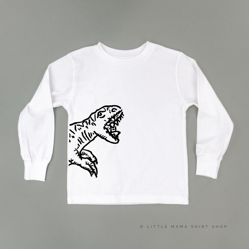 T-REX - Brave - Long Sleeve Child Shirt
