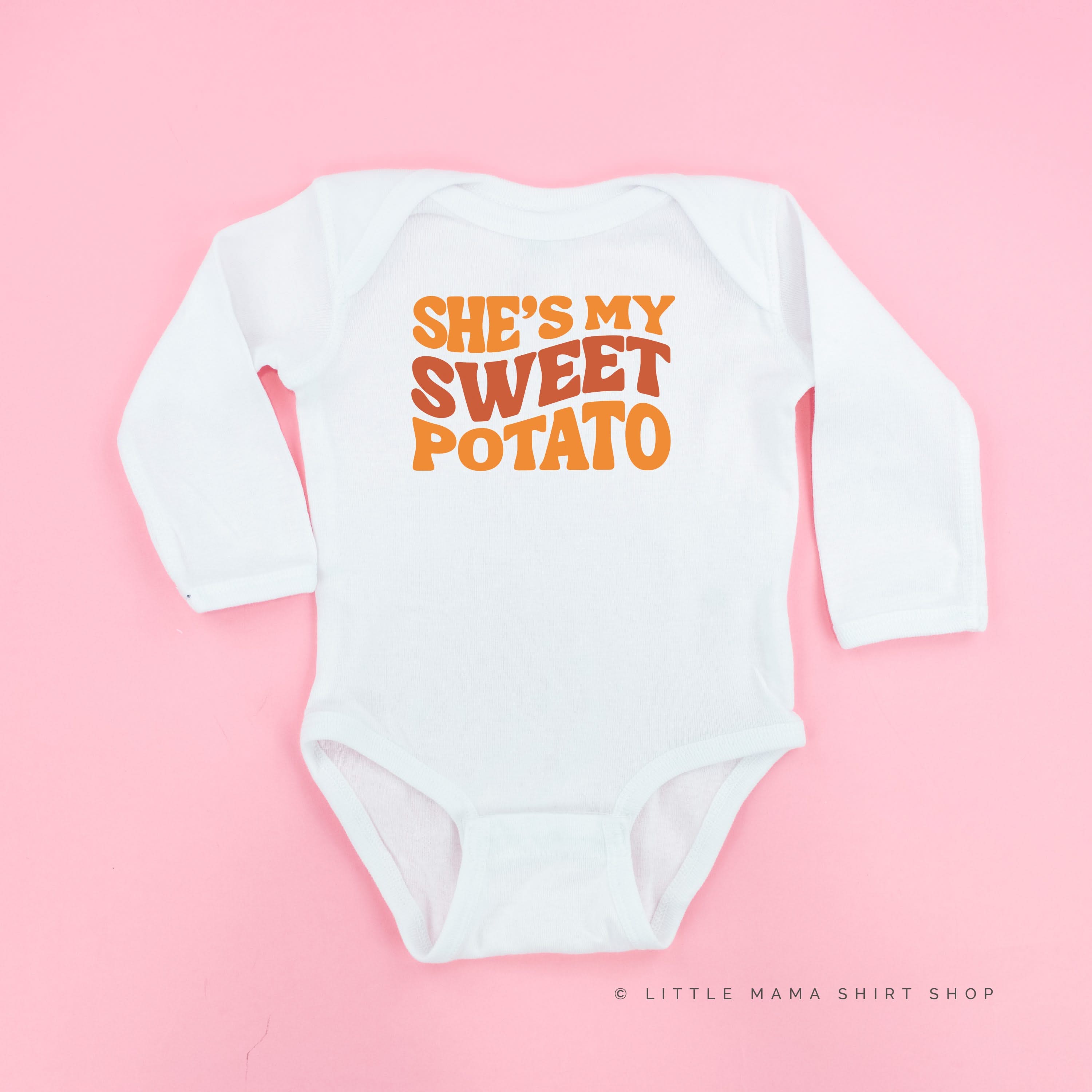 She's My Sweet Potato - Child Long Sleeve Tee