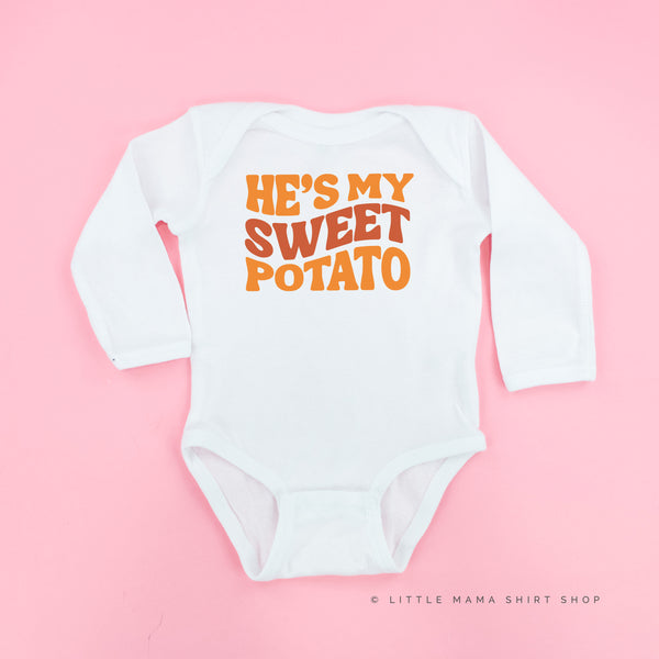 He's My Sweet Potato - Long Sleeve Child Shirt