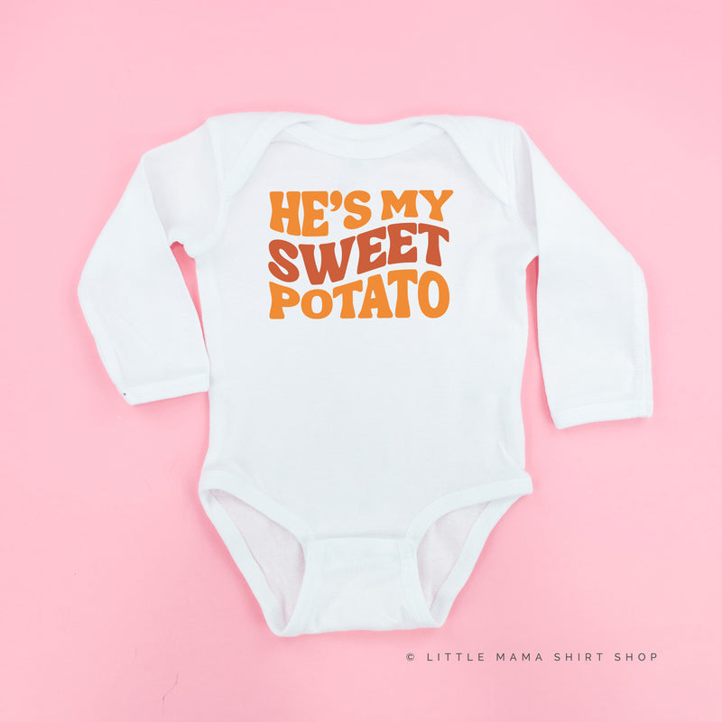 He's My Sweet Potato - Long Sleeve Child Shirt