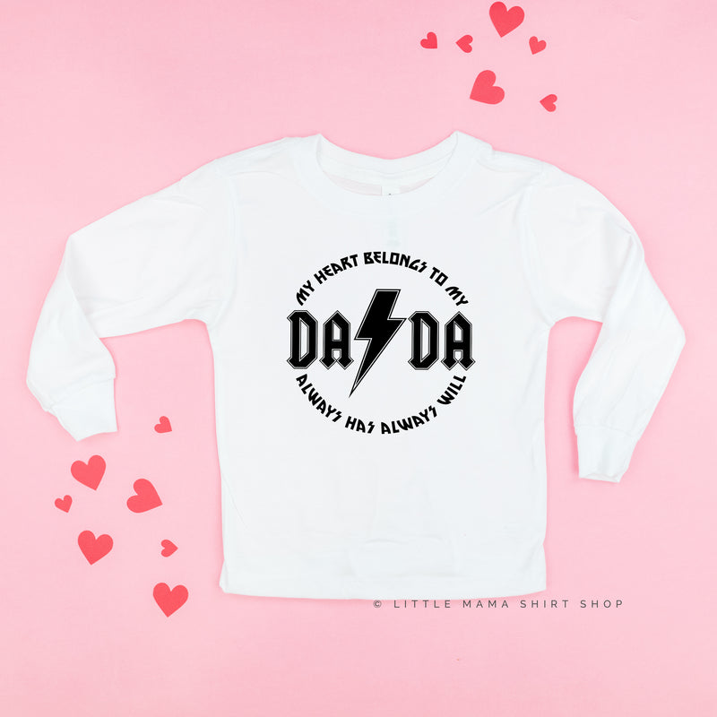 My Heart Belongs to My DADA - Long Sleeve Child Shirt