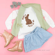 Want A Piece Of Me - Child LONG SLEEVE Tee Little Mama Shirt Shop