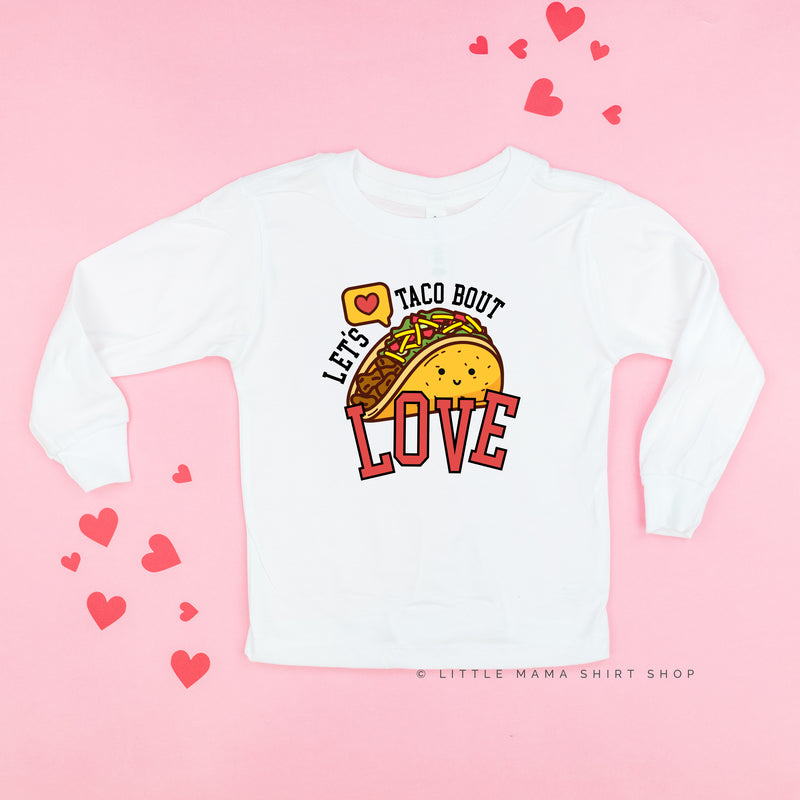 Let's Taco Bout Love - Child LONG SLEEVE Tee