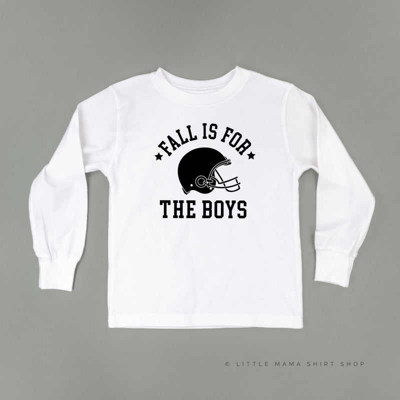 Fall is for the Boys - Long Sleeve Child Shirt