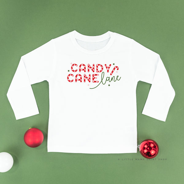 Candy Cane Lane - Child LONG SLEEVE Tee