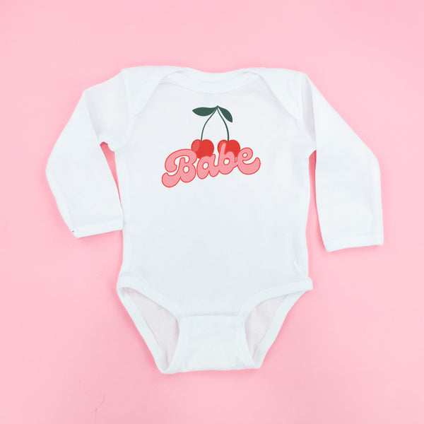 Cherries - Babe - Long Sleeve Child Shirt
